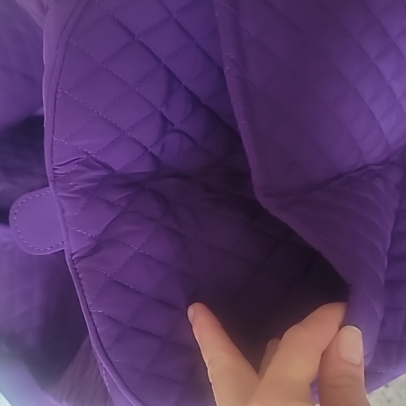 NWT Vera Bradley large traveler duffel Elderberry - Picture 3 of 5